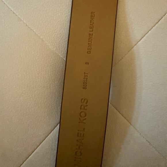 NWT Michael Kors Crocodile-Embossed Belt main image 5